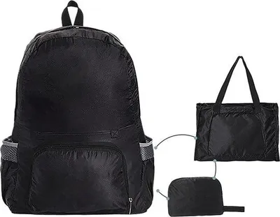 Produktbild von Famanu Rucksack ultraleicht, faltbar, uni - schwarz