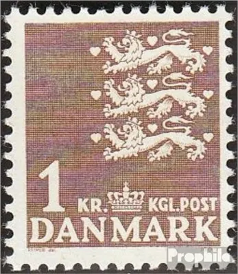 Produktbild von Briefmarken Dänemark 1946 Mi 289x postfrisch Reichswappen