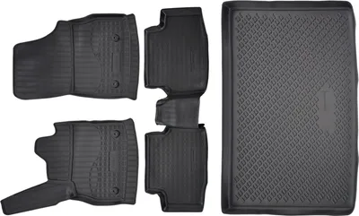 Image de 3D Tapis en caoutchouc pour Opel Astra K 5 P-Belrina 2015-2021 Mit Ersatzrad et bac de coffre NORM