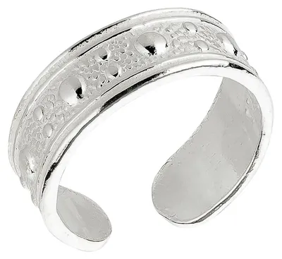 Produktbild von Zehenring Zehring Punkte Design 925 Silber