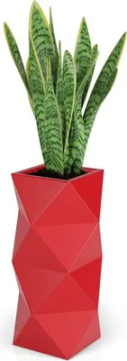Produktbild von promondo living: Pflanzgefäß ASTI rot (10697)