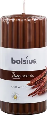 Produktbild von Bolsius stompkaars geur oud wood 120 58