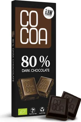 Image de Zartbitterschokolade 80 %40 g - KAKAO