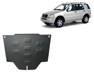 Produktbild von Stahl Differentialschutz für Mercedes ML W163