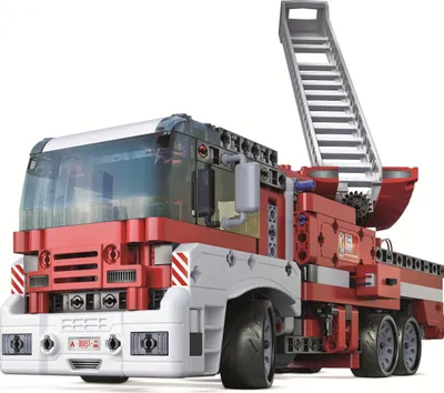 Immagine prodotto di Clementoni Scienza e Gioco Build - Camion dei pompieri