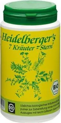 Produktbild von Heidelberger's 7 Kräuter-Stern Bio Tee, 100 g Tee