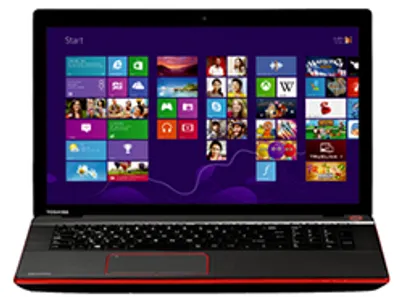 Produktbild von Toshiba X70-A-12N Qosmio, Notebook, Schwarz, Rot, Klappgehäuse, 2.4 GHz, Intel Core i7, i7-4700MQ