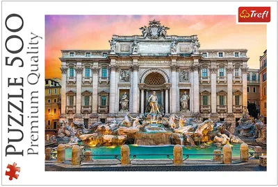 Image de Puzzle 500El Fontaine De Trevi, Rome 37292 Trefl P8