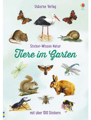 Obrázek produktu pro Sticker-Wissen Natur: Tiere im Garten