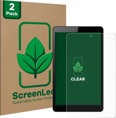 Produktbild von 2x ScreenLeaf Schutzfolie für Huawei MediaPad M5 Lite 8" nachhaltiger Displayschutz Display Schutz Folie Klar Transparent