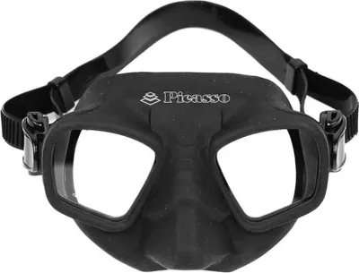 Produktbild von Picasso Atomic Speerfischen Maske Schwarz  Schwarz One Size