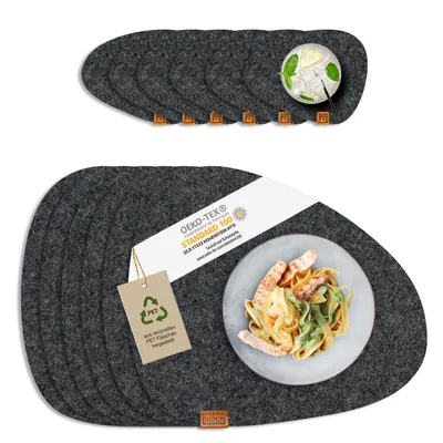 Produktbild von Tischsets Glasuntersetzer 12er-Set