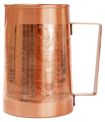 Obrázek produktu pro Forrest & Love měděný džbán na vodu - gravírovaný Paradise - 1,5 l
