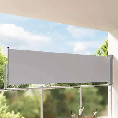 Immagine prodotto di Vidaxl Gartenbildschirm ausziehbar 100x300 cm Grau