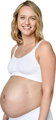 Produktbild von Medela Damen Keep Cool Schwangerschafts-und Still-BH Bra, Undurchsichtige Weiß L