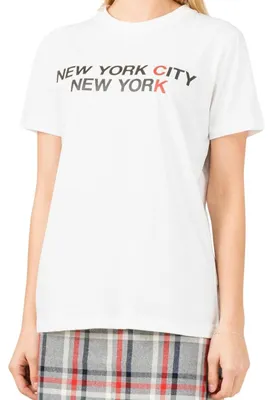 Produktbild von Calvin Klein - T-Shirt für Damen NA1320 (L) (Weiß)