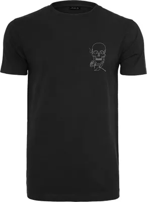 Zdjęcie produktu dla Mr. Tee Skull One Line Tee czarny - M