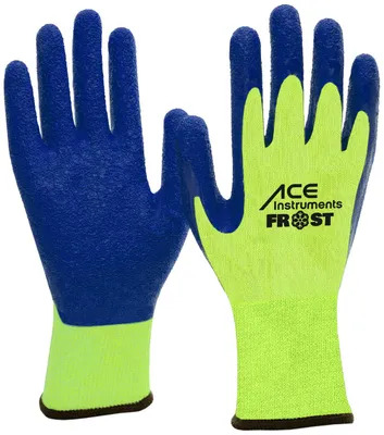 Productafbeelding van ACE Frost werkhandschoenen - 3 paar handschoenen voor koude bescherming tijdens werkzaamheden in de winter - EN 388/511-11/XXL (verpakking met 3 paar)