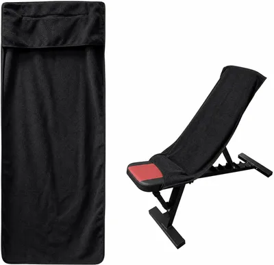 Produktbild von Saugfähiges 50×140 cm Fitnesshandtuch mit Reißverschlusstasche, Mikrofaser Sporthandtuch - SWEATIX Schwarz