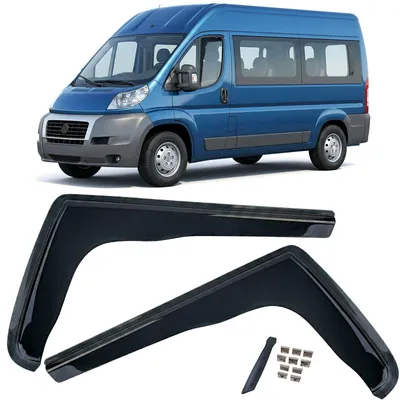 Produktbild von Windabweiser Regenabweiser Windschutz schwarz für Fiat Ducato III 250 ab 2006
