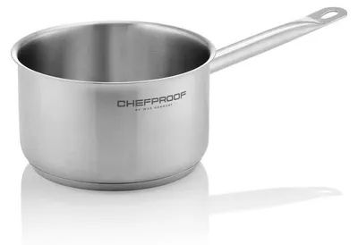 Produktbild von Stielkasserolle CHEFPROOF, Ø 14 cm, 1 ltr., Chromnickelstahl