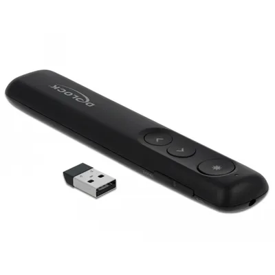 Produktbild von DELOCK USB Laser Presenter schwarz