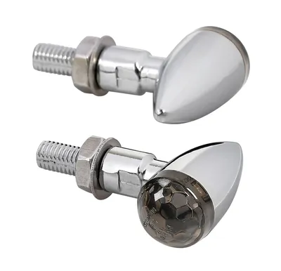 Produktbild von Drop, LED-Fahrtrichtungsanzeiger, Farbe:Cromo