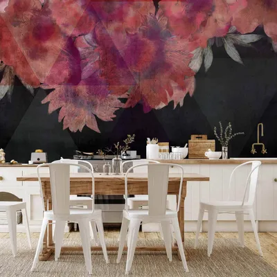 Produktbild von Vlies Fototapete - Romantic Flowers 450x315 cm Blumen b-A-0870-a-a