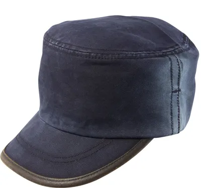 Produktbild von Army Military Cap - Modell 15 - blau - Stonewashed Look - Mütze