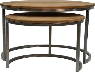 Produktbild von Couchtische Paris, 2er-Set - Natur