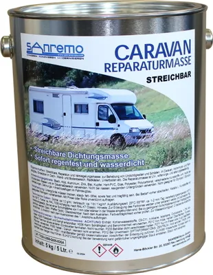 Obrázok produktu pre Sanremo Caravan Repair Compound Roztierateľná 5kg Tesniaca zmes Tesniaca zmes