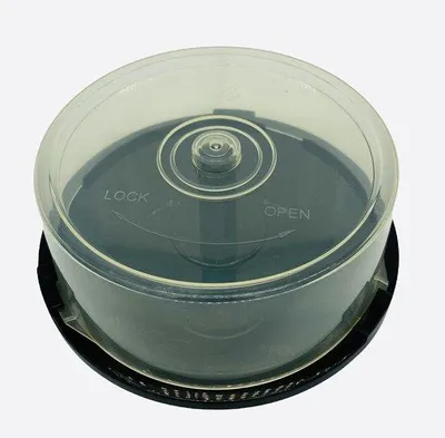 Produktbild von CD-Halter – Transparente Kunststoffbox für 25 CDs – CD