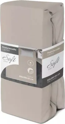 Produktbild von Prześcieradła Jersey Soft szare - 160 x 200 [cm]