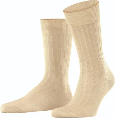 Produktbild von FALKE Milano herensokken, beige (sand)