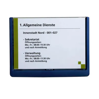 Obrázok produktu pre Durable CLICK SIGN 210 X 148 5 MM