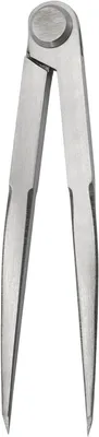 Produktbild von Anreißzirkel 150 mm - Präzisionszirkel mit gehärteten Spitzen und Nietscharnier