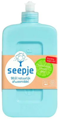 Productafbeelding van Seepje Afwasmiddel Tintelfrisse Limoen 500 ml