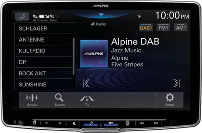 Produktbild von Alpine iLX-F115T61 | Autoradio mit 11-Zoll Touchscreen, DAB+, Bluetooth, Apple CarPlay und Android Auto Unterstützung, für Volkswagen VW T6.1