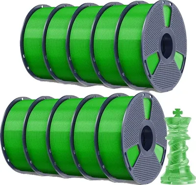 Obrázok produktu pre vlákno pre 3D tlačiarne, vysoká pevnosť, húževnatosť, číro zelené