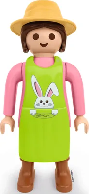 Produktbild von PLAYMOBIL LECHUZA Mega Figure Gärtnerin Osteredition Hannah (ca. 60 cm) | 19065