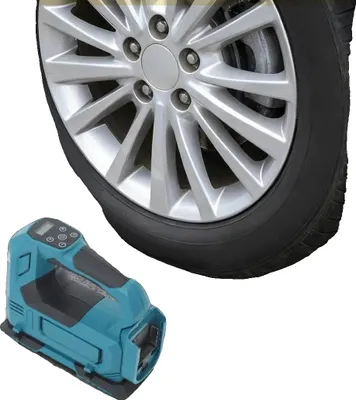 Immagine prodotto di Compressore d'aria, gonfiatore pneumatici efficiente, design portatile, blu