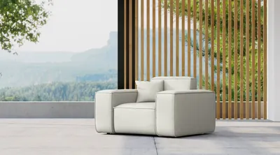 Produktbild von Kaiser Möbel, Sessel für den Garten MALIBU, die Terrasse, den Hof, gemütliche, ODYSSEY Creme