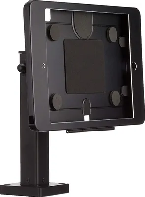 Produktbild von System-S Abschließbare Wandhalterung für iPad Air 3 iPad Pro 10, 5 Zoll in Schwarz