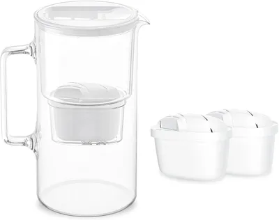Produktbild von Wasserfilterkanne 3 l, Borosilikatglas, 2 Filter, für Küche