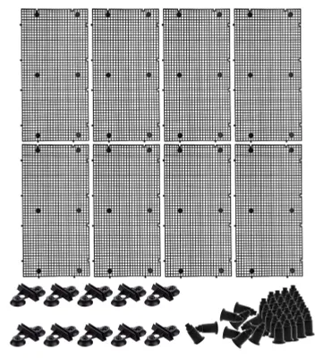 Imagen del producto de Juego de 8 separadores de plástico para acuarios