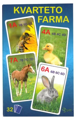Immagine prodotto di Il gioco di carte del Quartetto - La Fattoria