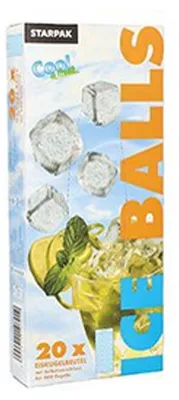 Produktbild von Papstar 10701, 24 Stück(e), Eisbeutel, Transparent, Kunststoff, 20 Stück(e)