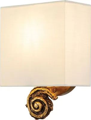 Immagine prodotto di Applique in tessuto alto 25,4 cm in oro bianco moderno