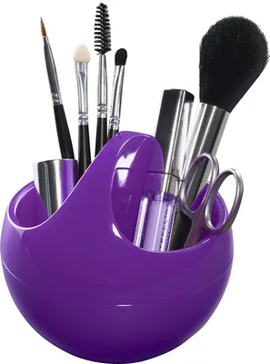 Zdjęcie produktu dla Spirella 7610583168801, Organizer łazienkowy, Fioletowy, Polyresin, 9,7 cm, 105 mm