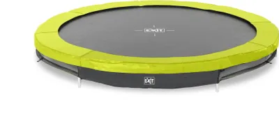 Produktbild von EXIT Silhouette Sporttrampolin ø244cm, Bodentrampolin, Rund, für Kinder, Grün